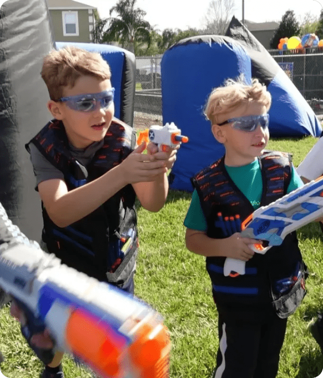 Nerf Wars ( Fully Staffed With Video & Photos )